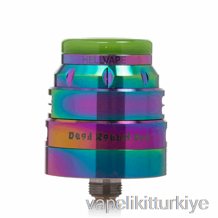 Vape Likit Hellvape ölü Tavşan Pro 24mm Rda Gökkuşağı